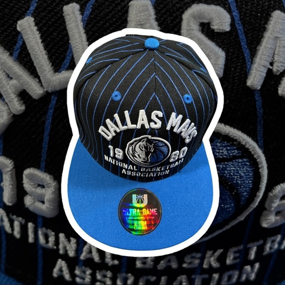 Dallas Mavericks SnapBack NWT Throwback 90’s Vintage Retro - Picture 3 of 8